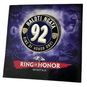 Haloti Ngata Ring of Honor 2021 Commemorative Pin